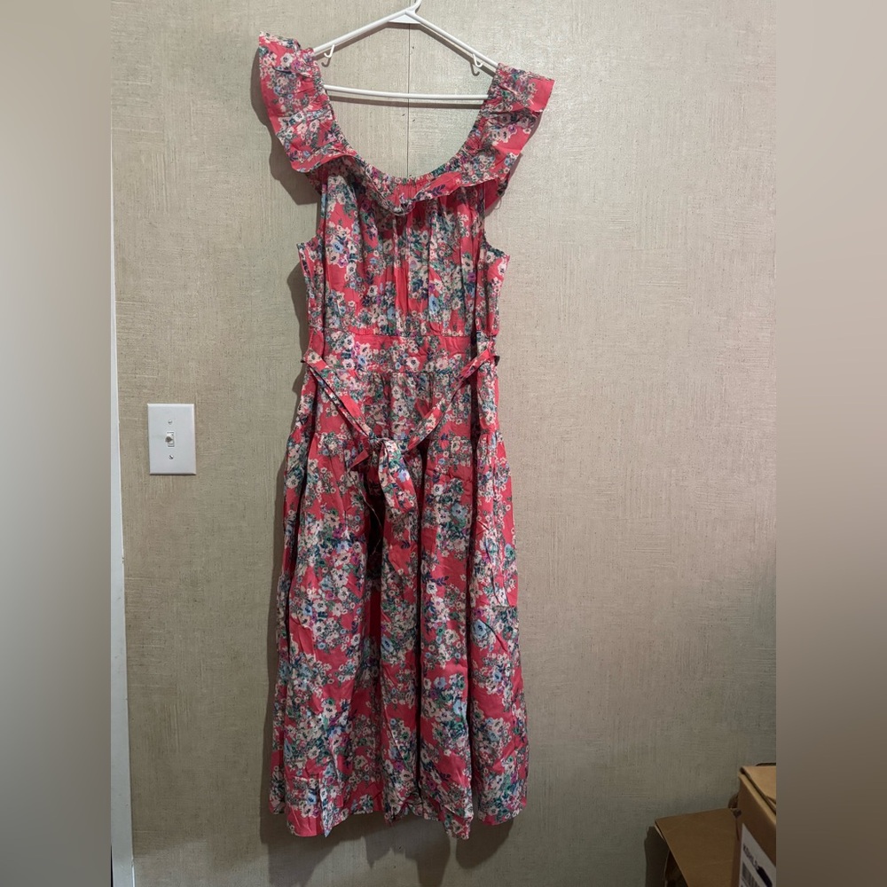 LC Lauren Conrad women’s floral midi dress
